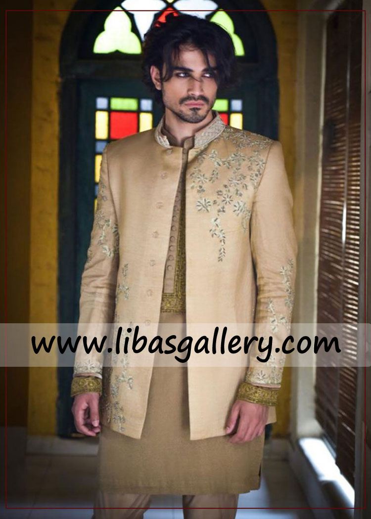 Hero type Groom getting married in summer season
