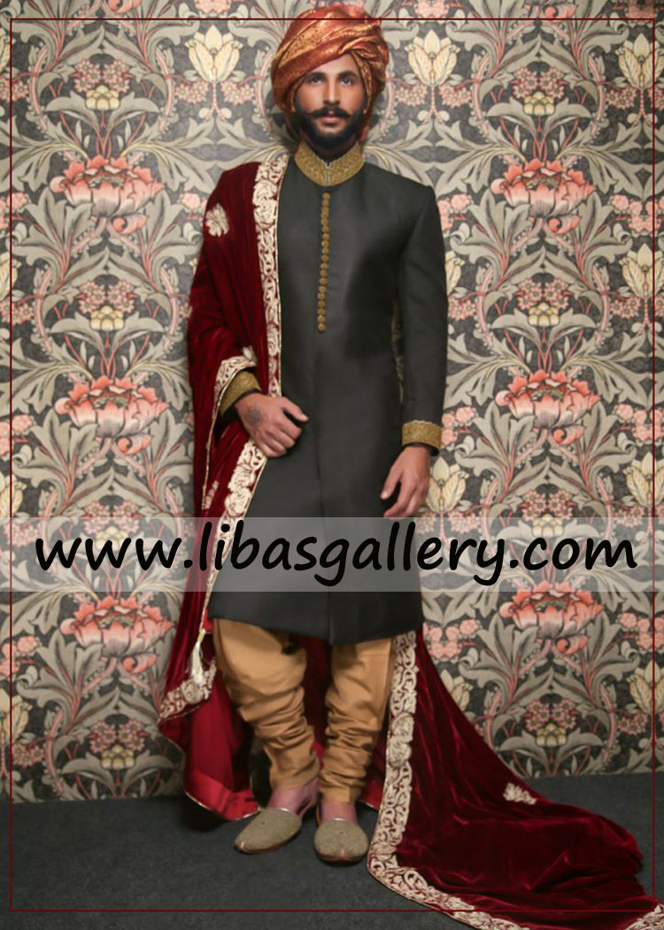 Festive Dulha Nikah Barat Sherwani latest Designs