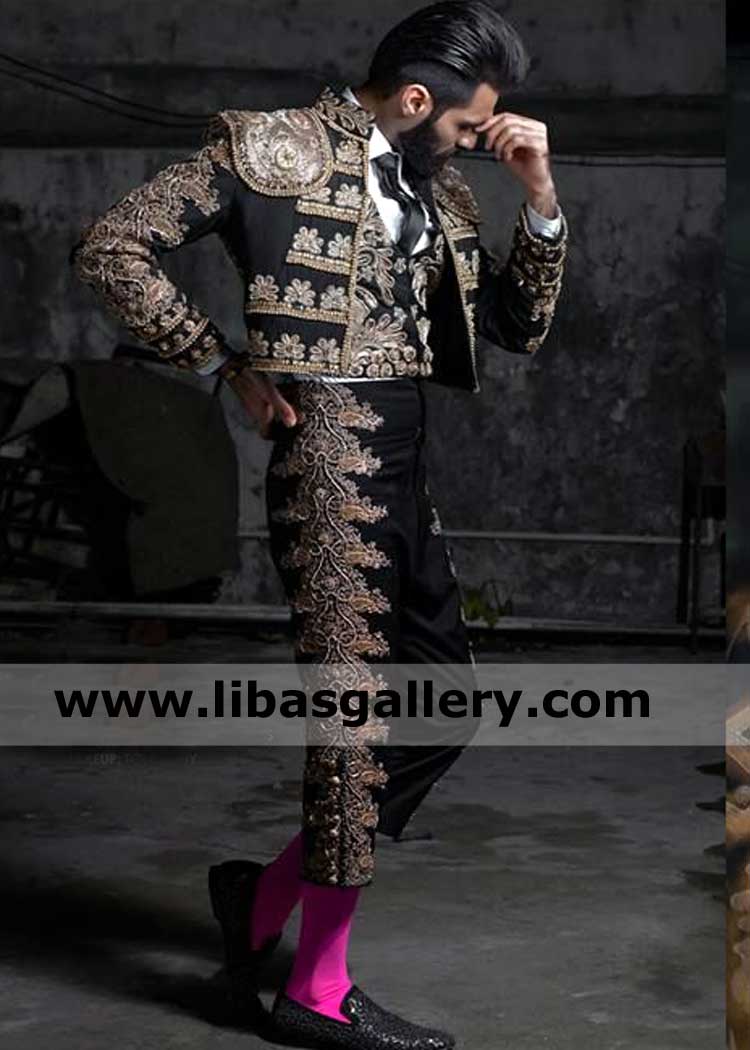 Heavy Embellished new style of Groom Wedding Sherwani 