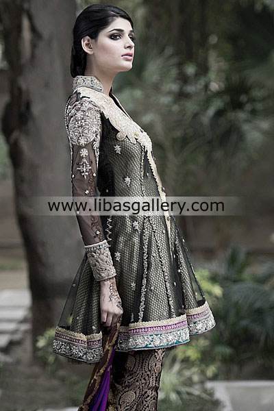 Black Skidale Anarkali