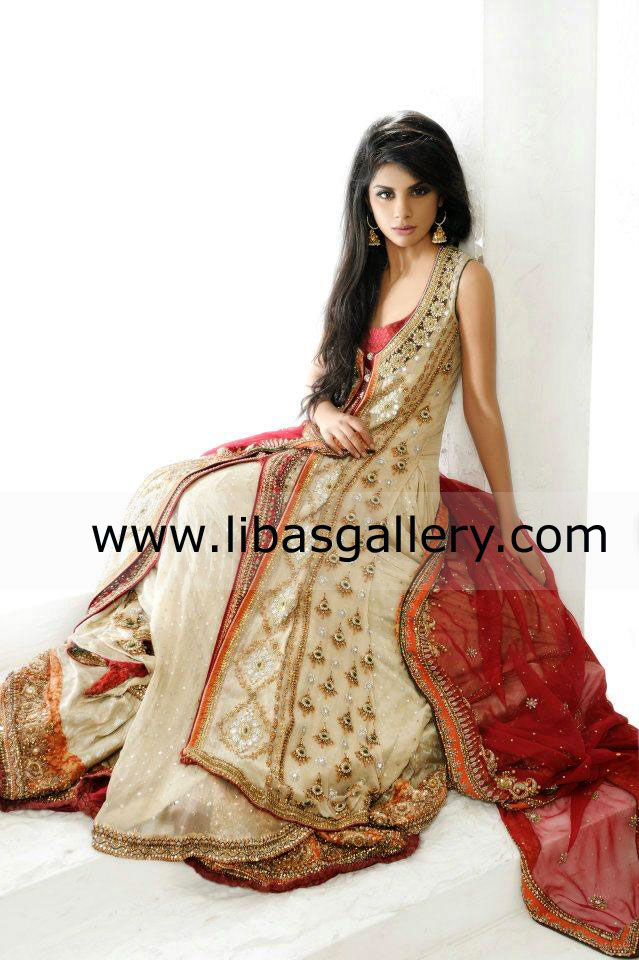 Beige Titan Special Occasion Wear