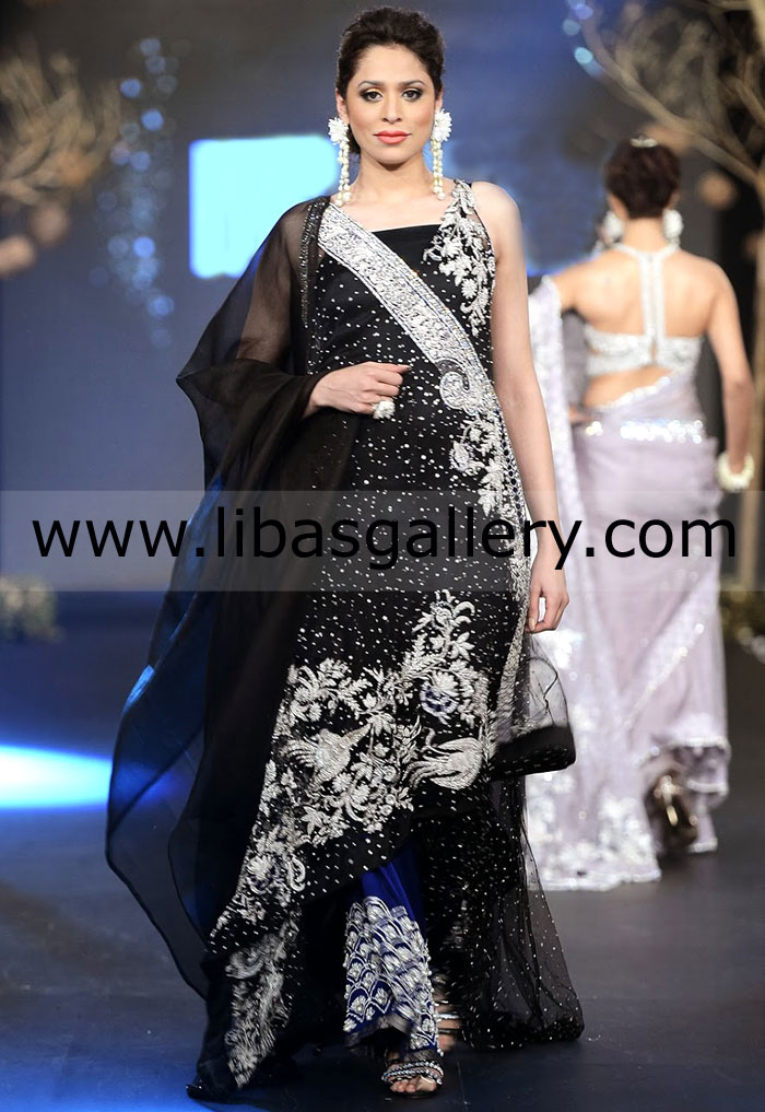 Khadijah Shah of Elan Presenting Shalwar Salwar Kameez Online, Buy Online Elan by Khadijah Shah Pakistani Designer Outfits In Chiffon Jamawar Velvet Bridal Wear in USA, UK, Canada and Australia