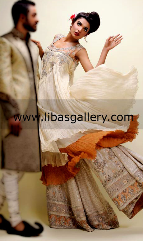 Ice Yellow Paola Special Occasion Wear