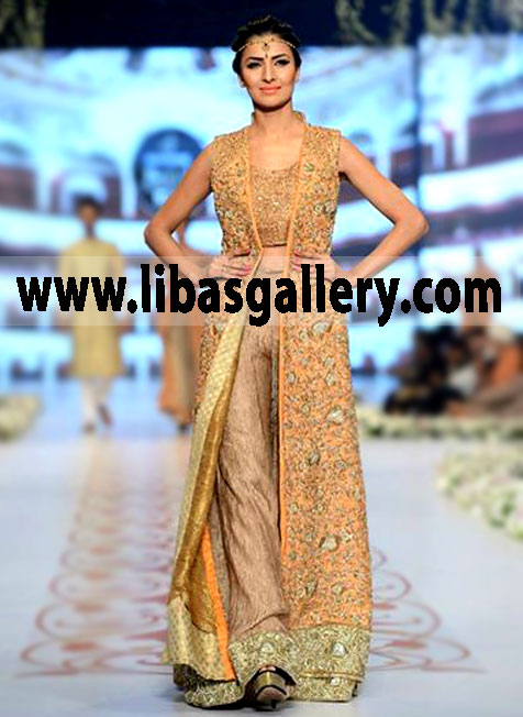 Asian Bridal Gown for Wedding Reception 9
