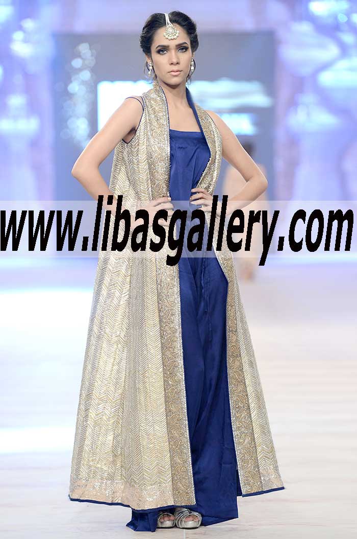 Effulgent Midnight Blue Jumpsuit for Parties and Special Events