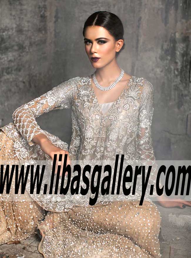 Mina Hasan formal wear Mina Hasan formal wear collection Pakistani weddings Pakistani designer Mina Hasan Formal dresses for special occasions Saddle River New Jersey NJ USA