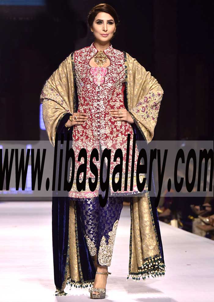 AMAZING CORNELL RED EVENING FORMAL DRESS FOR WEDDINGS