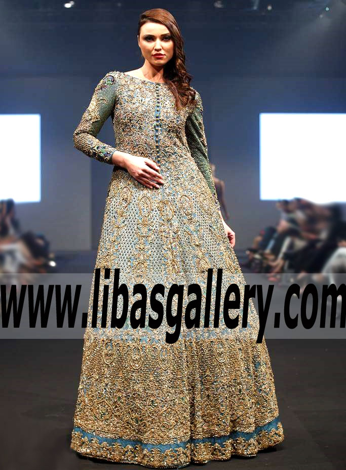 Superlative Gown Dress with Heavy Embellishments for Reception and Special Occasions