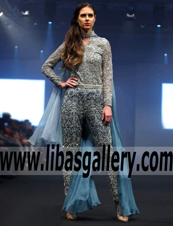 Impressive Special Occasion Jumpsuit with Embellished Waistbelt for Social Events