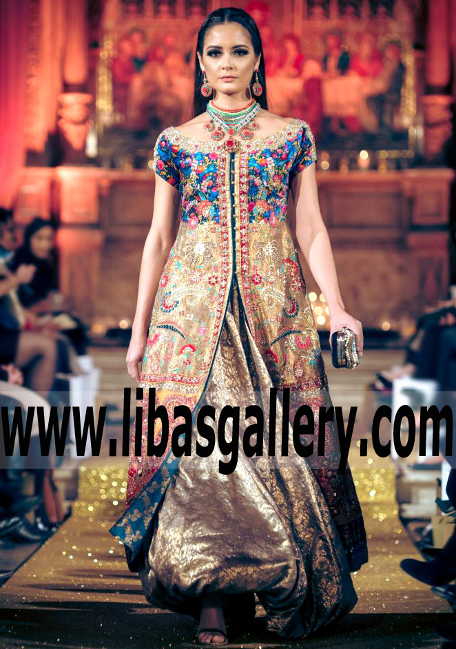 Heavy Embellished Gown Bridal Dress Faiza Samee Heavy Embellished Gown Bridal Dress for Your Next Major Events