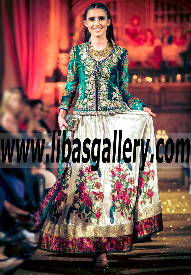 Latest Bridal Wear with Bridal Lehenga For All Social And Special Occasions Gorgeous Bridal Wear Jackson Heights New York USA Bridal Lehenga Faiza Samee