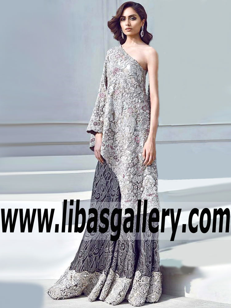 Grandiose Sedona One Shoulder Wedding Dress