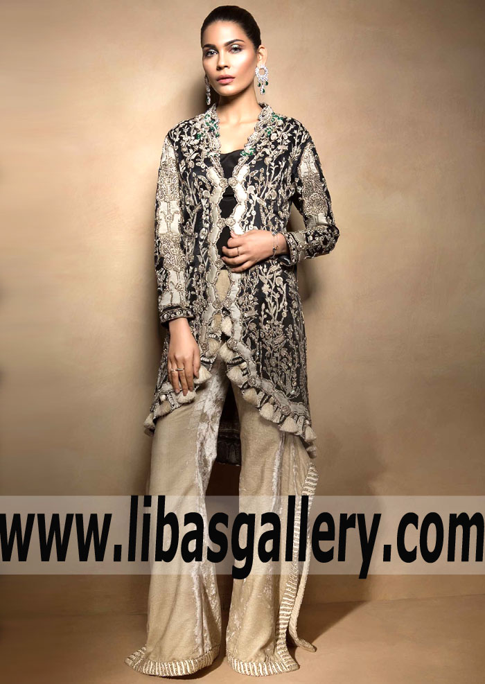 Very Modern Black Alyssum Bridesmaid Jacket