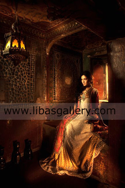 Off White Gold Stodden Special Occasion Wear 