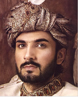 Groom wedding turban in dark shade custom made