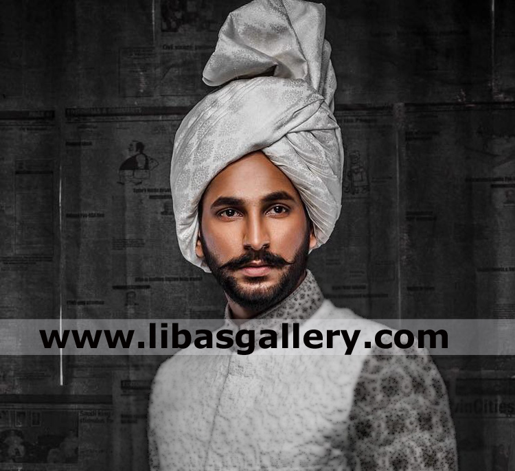 Jamawar Royal type pretied Value Pagri for Groom
