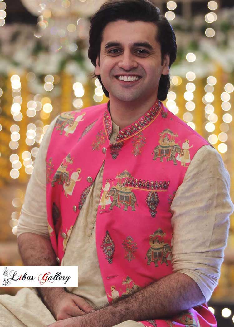 Pink Prince Coat Embroidered defining Emperor Story