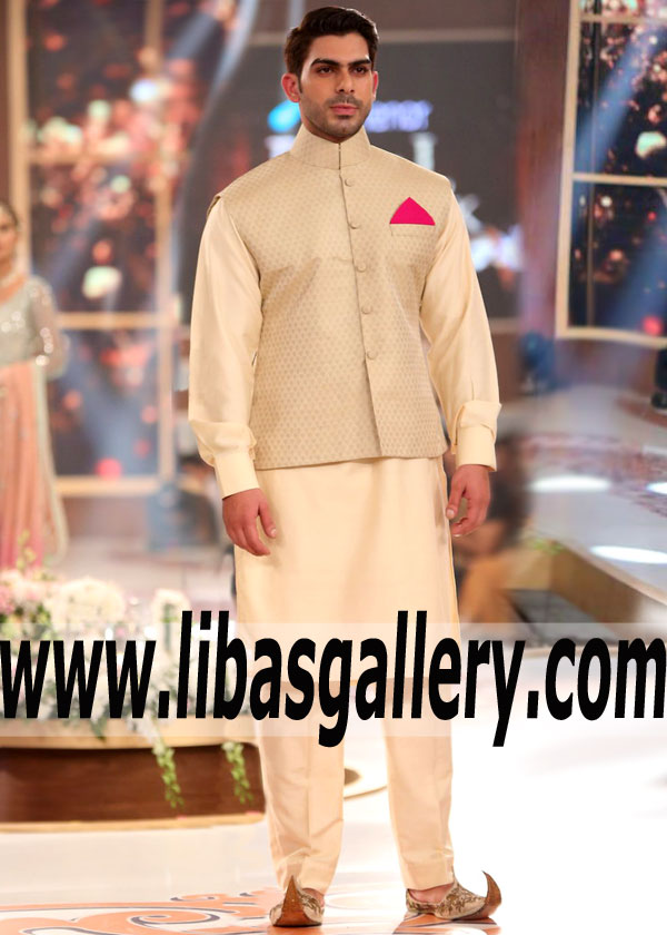 Modern Designer Menswear Waistcoat for Formal and Special Events